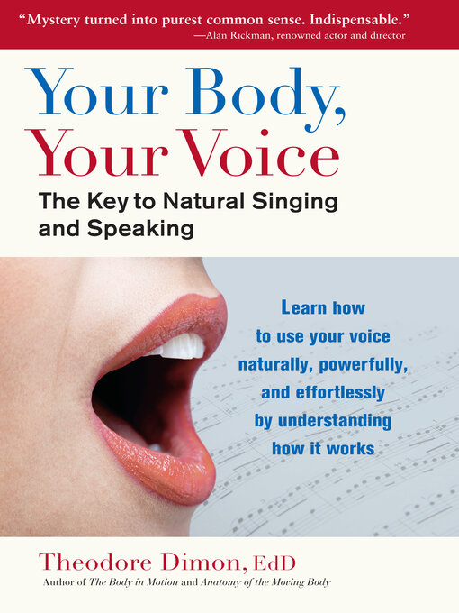 Title details for Your Body, Your Voice by Theodore Dimon, Jr. - Wait list